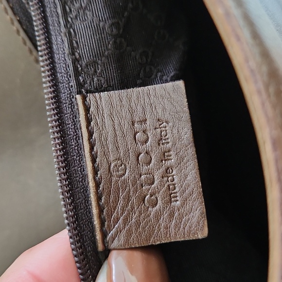 Gucci Brown Leather Saddle Bag - Picture 7 of 8